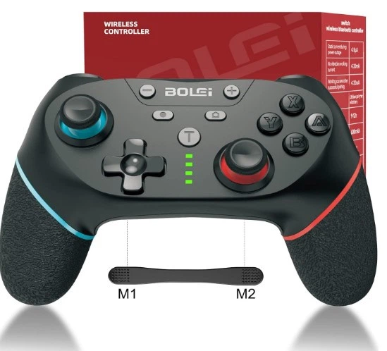 Геймпад для Nintendo Switch BOLEi Verbesserte Wireless Controller ...