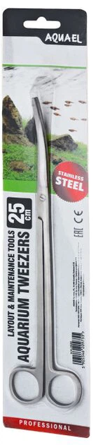 Nożyczki zakrzywione AquaEl 25 cm (245264) (5905546209762) - obraz 2
