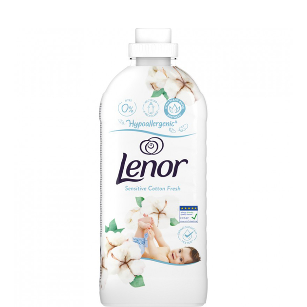 Ополіскувач для білизни Lenor Cotton Freshness 1.2 л (8006540889619) - зображення 1