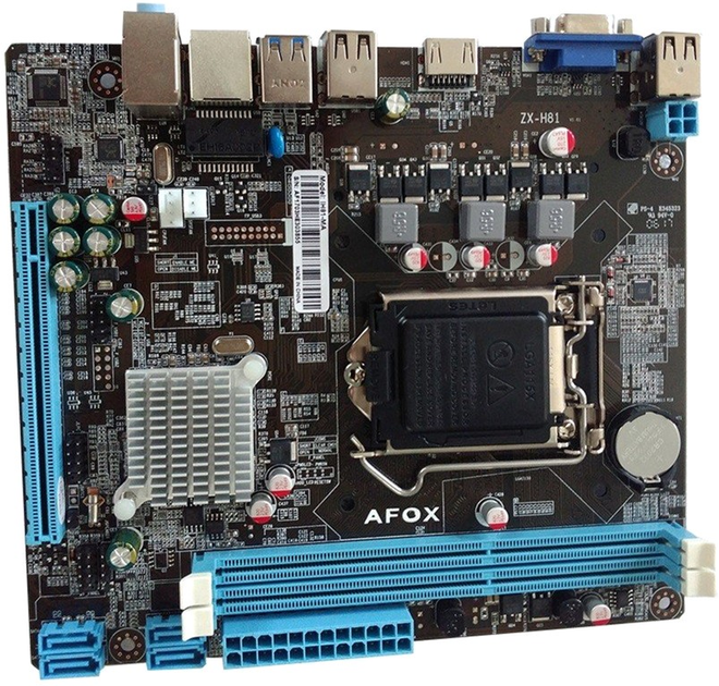 Płyta główna AFOX IH81-MA (s1150, Intel H81, PCI-Ex16) - obraz 1