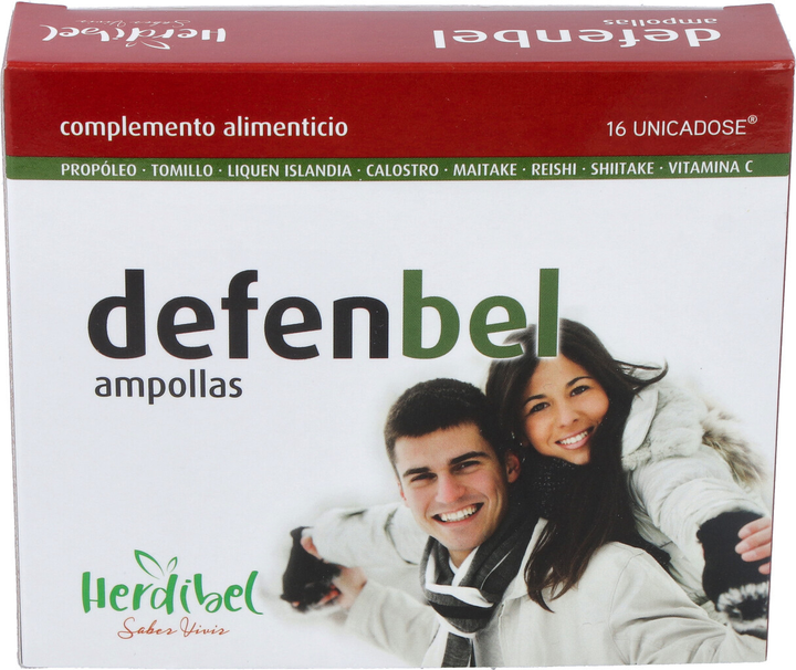 Дієтична добавка Herdibel Defenbel 16 Unicadose (8436024232325) - зображення 1