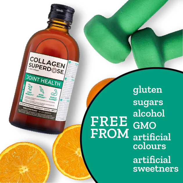 Дієтична добавка Gold Collagen Join Healt 300 мл (5060259571718) - зображення 4