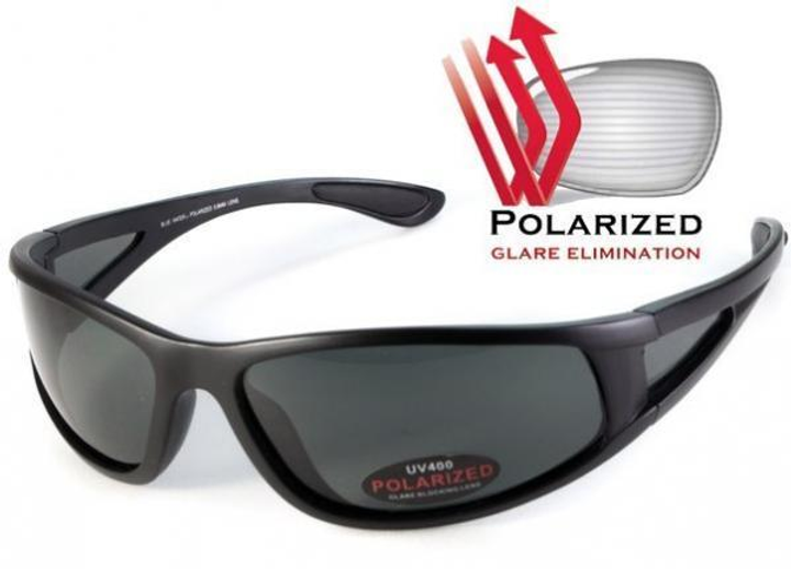 Окуляри поляризаційні BluWater Florida-3 Polarized (gray) чорні - зображення 1