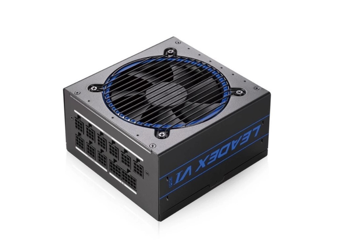 Блок питания Super Flower Leadex VI Platinum PRO 850W ATX 80 PLUS PLATINUM Black (SF-850F14PE), Super Connectors, Full Modular, Ultra-Flexible Flat Ribbon Cables - изображение 1