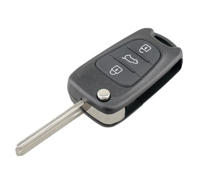 Корпус выкидного ключа для HYUNDAI I30, IX35, 3 кнопки, TOY48 ...