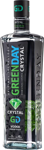 Водка Green Day Crystal 1 л 40% (4820183102324_4823122200341) - Фото 1 Водка Green Day Crystal 1 л 40% (4820183102324_4823122200341) - изображение 1