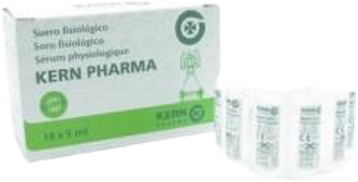 Naturalny suplement Kern Pharma Suero Fisiológico 18 ampułek x 5 ml (8470001688781) - obraz 1