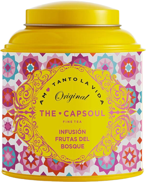 Натуральна добавка The Capsoul Infusión Granel Frutas Del Bosque 100 г (8436561730087) - зображення 1