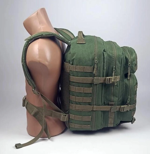 Тактический рюкзак 40 литров Nylon 1000 D Olive - изображение 2