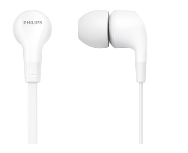 Słuchawki Philips TAE1105 Białe (TAE1105WT/00) - obraz 2