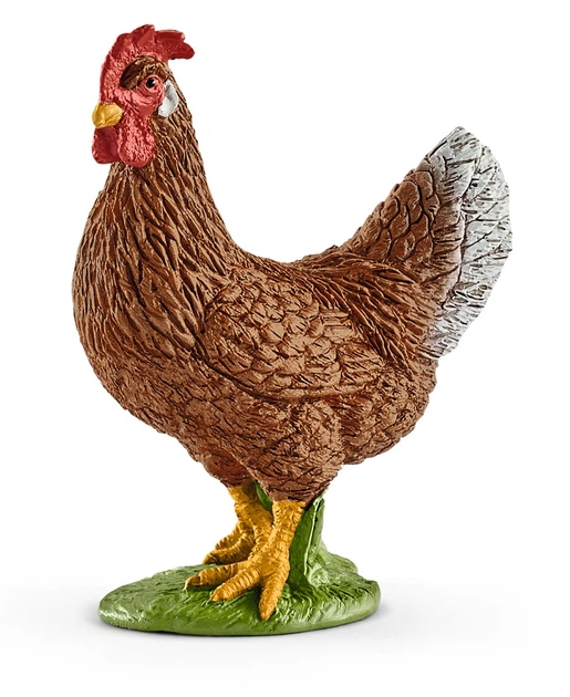 Іграшка фігурка Schleich Курка (6688042) - Фото 1 Іграшка фігурка Schleich Курка (6688042) - зображення 1