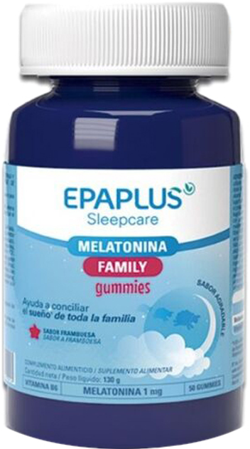 Suplement diety Epaplus Sleep Melatonin 50 żelek (8430442009569) - obraz 1