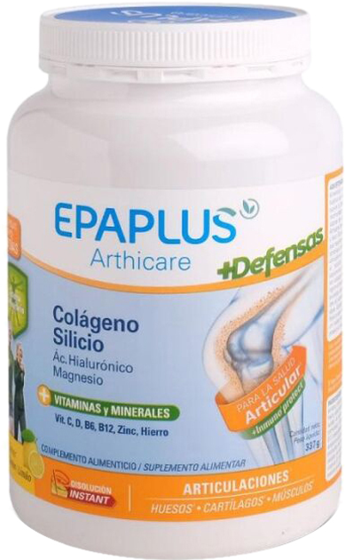 Дієтична добавка Epaplus Arthicare Defensas Collagen Powder 337g (8430442009439) - зображення 1