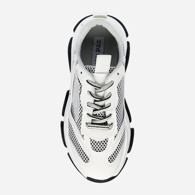 Sneakersy damskie na wysokiej platformie Steve Madden Possession Sneaker SM11001910-04D 36 22.2 cm Białe (8720236747044) - obraz 6