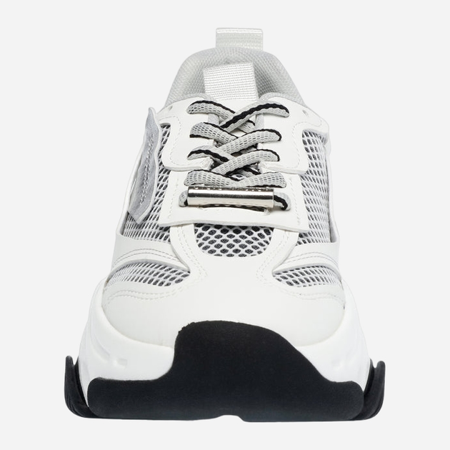 Sneakersy damskie na wysokiej platformie Steve Madden Possession Sneaker SM11001910-04D 40 25.4 cm Białe (8720236747082) - obraz 4