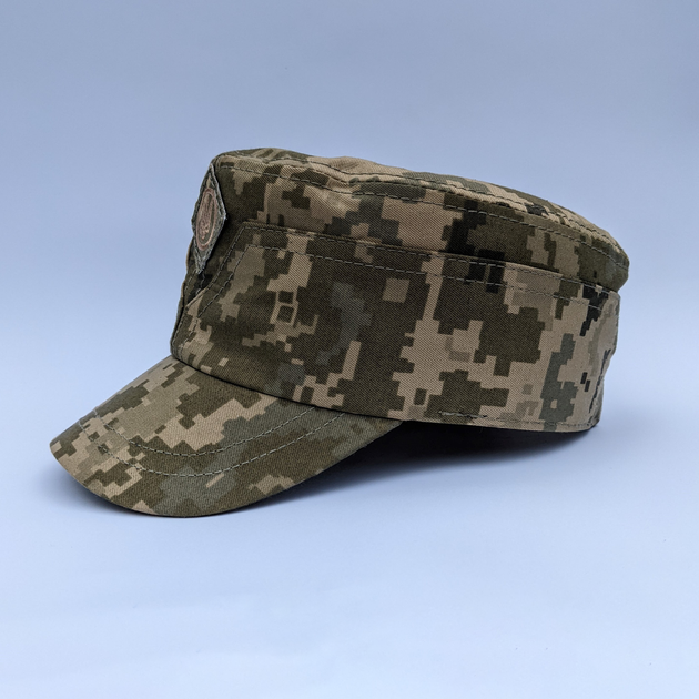 Камуфляжная кепка мазепинка с кокардой пиксель - изображение 2