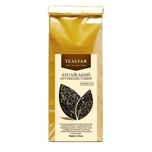 Чай Tea Star Китайский крупнолистовой черный классический рассыпной 50г ...