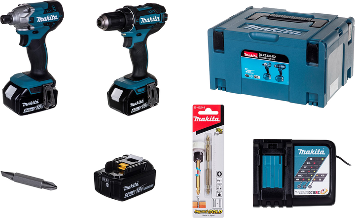 Комплект Makita DLX2339JX1 - зображення 1