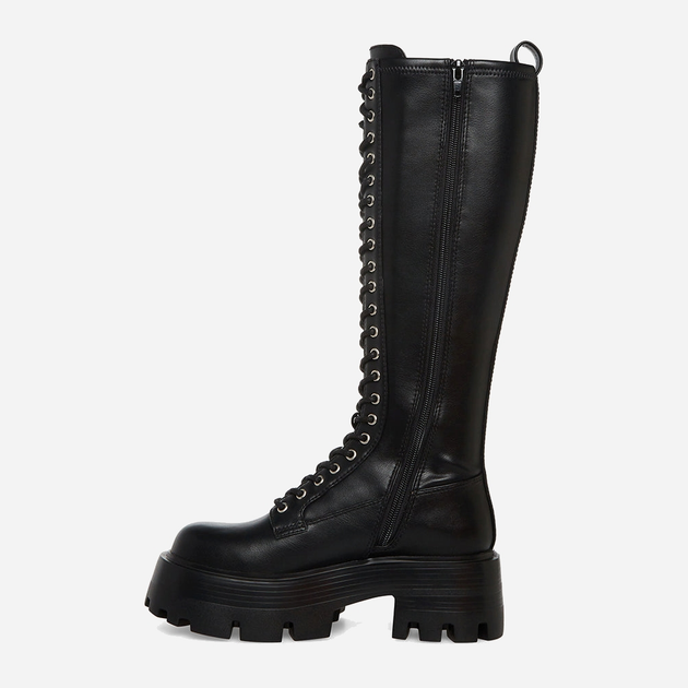 Kozaki damskie skórzane Steve Madden Hariet Boot SM11002722-001 42 27.1 cm Czarne (8720857171426) - obraz 3