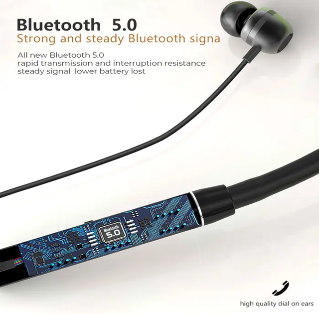 Беспроводные наушники на шею FONENG Silicom Rober Neckband BL31 купить ...