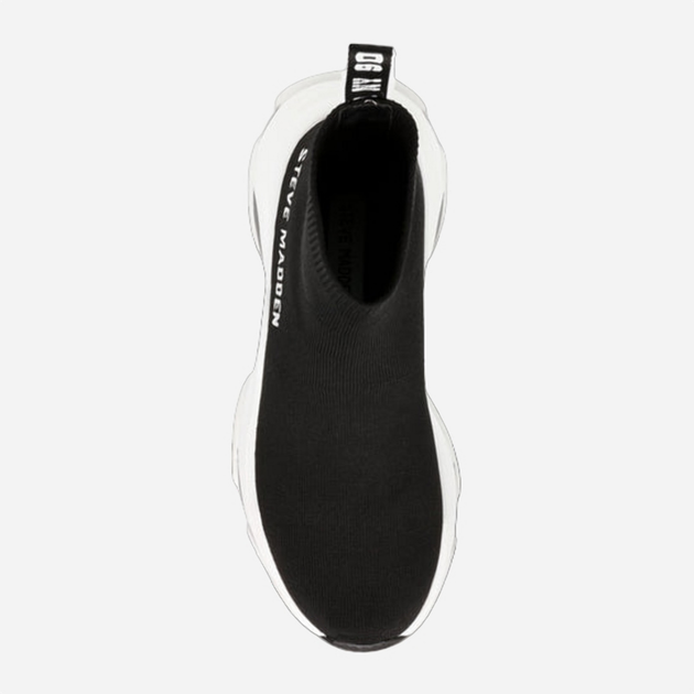 Sneakersy damskie wysokie Steve Madden Master Sneaker SM11001442-001 37 23 cm Czarne (8720236176134) - obraz 4