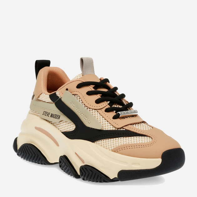 Sneakersy damskie na wysokiej platformie do kostki Steve Madden SM19000033-338 36 22.2 cm Khaki/Czarny (8720857248753) - obraz 2