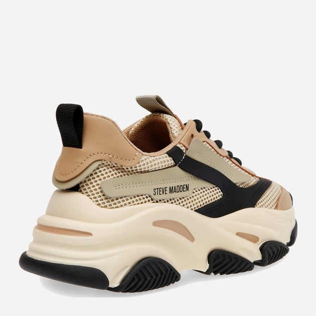 Sneakersy damskie na wysokiej platformie Steve Madden SM19000033-338 36 22.2 cm Khaki/Czarny (8720857248753) - obraz 3