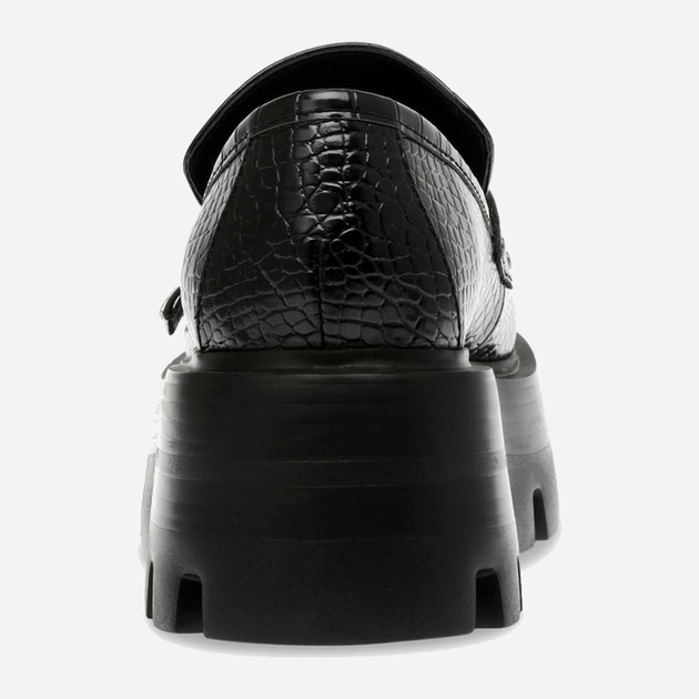 Loafersy damskie na grubej podeszwie Steve Madden Madlove-SM Loafer SM11002636-066 37 23 cm Czarne (8720857132359) - obraz 5