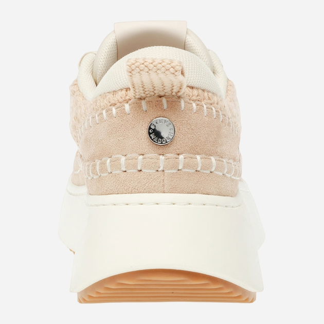 Sneakersy damskie na wysokiej platformie Steve Madden Doubletake Sneaker SM11002798-750 37 23 cm Beżowe (8720857224689) - obraz 5