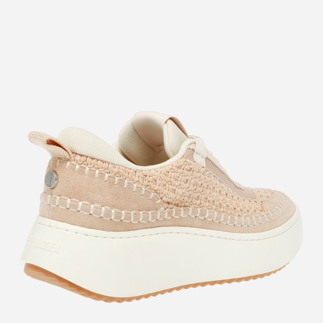 Sneakersy damskie na wysokiej platformie Steve Madden Doubletake Sneaker SM11002798-750 40 25.4 cm Beżowe (8720857224986) - obraz 3