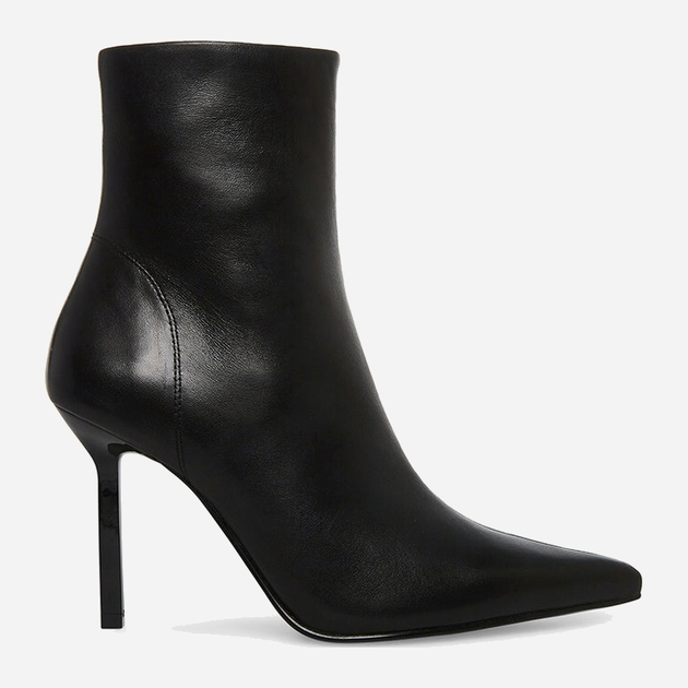 Botki damskie skórzane na szpilce Steve Madden Iyanna Bootie SM11002278-017 39 24.6 cm Czarne (8720236880031) - obraz 1