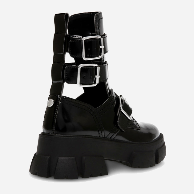 Жіночі ботильйони Steve Madden Tiedup Bootie SM11002723-001 40 25.4 см Чорні (8720857174731) - зображення 3