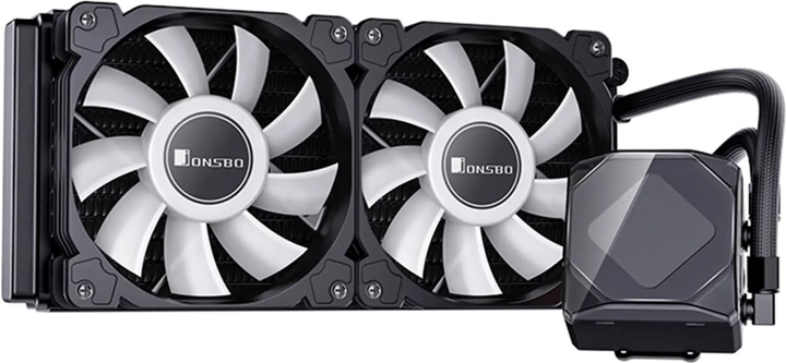 Система жидкостного охлаждения Jonsbo TW6-240 ARGB Black - изображение 6