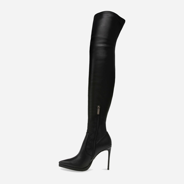 Muszkieterki damskie na szpilce Steve Madden Keandra Boot SM11002678-001 36 22.2 cm Czarne (8720857154832) - obraz 4