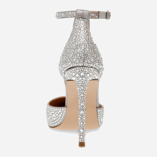 Жіночі босоніжки Steve Madden Ravaged-S Sandal SM11002565-751 38 23.8 см Сріблясті (8720857094725) - зображення 5