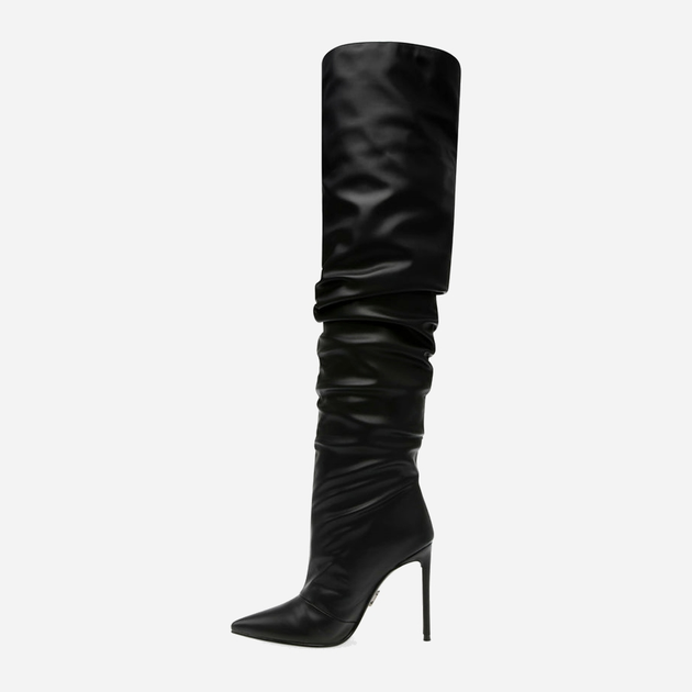 Muszkieterki damskie na szpilce Steve Madden Vanguard Boot SM11002589-001 39 24.6 cm Czarne (8720857111200) - obraz 4