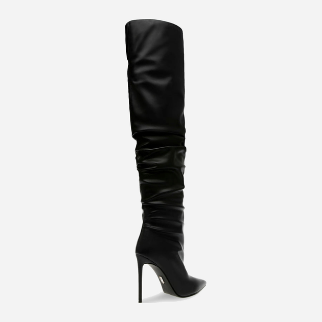 Жіночі ботфорти Steve Madden Vanguard Boot SM11002589-001 40 25.4 см Чорні (8720857111217) - зображення 3
