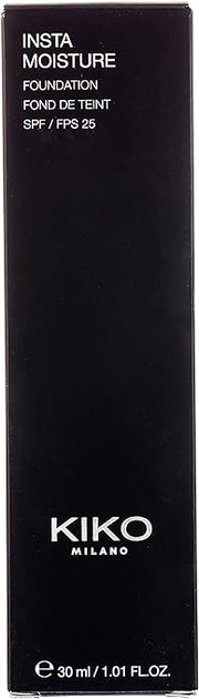Тональна основа для обличчя Kiko Milano Instamoisture SPF 25 4.5 Neutral з алое вера 30 мл (8025272836999) - зображення 3