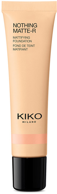 Podkład Kiko Milano Nothing Matte-R 1 Rose matujący 27 ml (8025272914253) - obraz 1