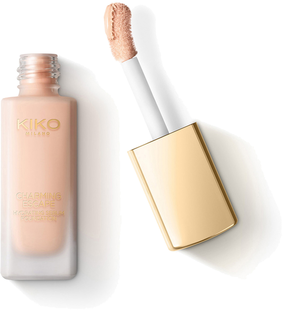 Podkład z serum nawilżającym Kiko Milano Charming Escape 01 Ivory 27 ml (8025272978279) - obraz 2