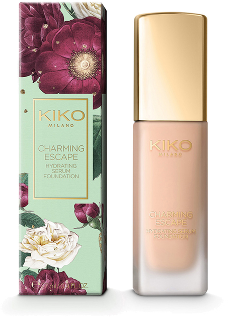 Podkład z serum nawilżającym Kiko Milano Charming Escape 03 Beige Neutral 27 ml (8025272978293) - obraz 1