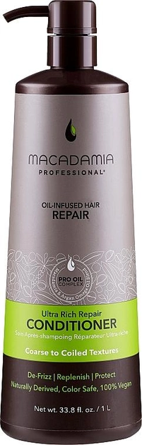 Odżywka do włosów Macadamia Professional Ultra Rich Repair Conditioner 1000 ml (815857010788) - obraz 1