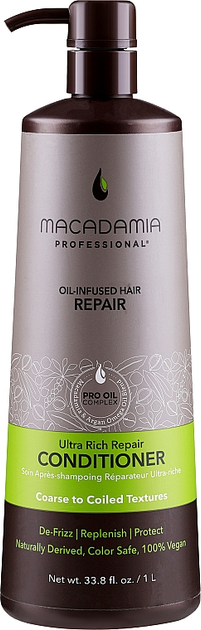 Кондиціонер для волосся Macadamia Professional Ultra Rich Repair Conditioner 1000 мл (815857010788) - зображення 1