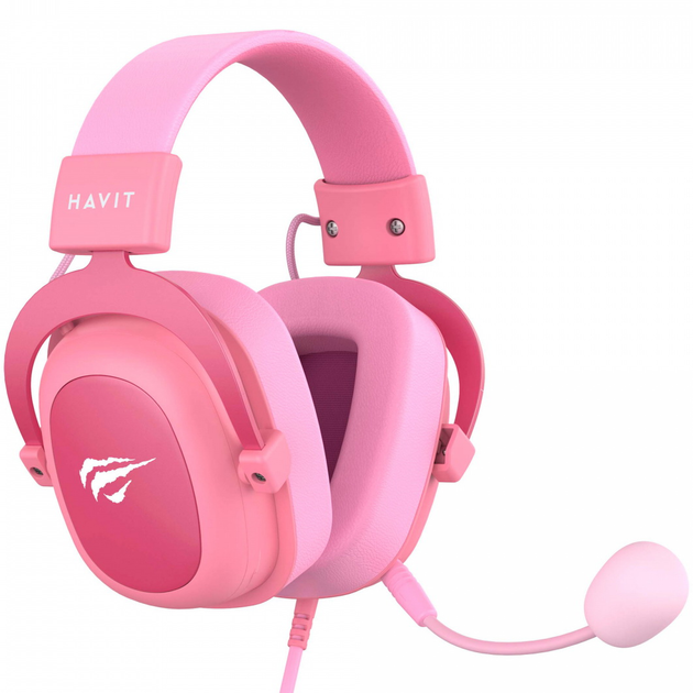 Игровые наушники с микрофоном HAVIT HV-H2002D Pink купить в интернет ...
