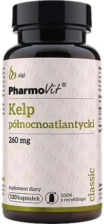 Suplement diety Pharmovit Kelp 120 kapsułek tarczyca (5902811237413) - obraz 1