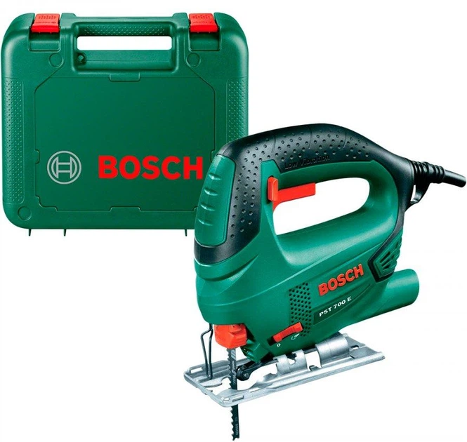Лобзик Bosch PST 700 E + кейс (06033A0020) - Фото 1 Лобзик Bosch PST 700 E + кейс (06033A0020) - изображение 1