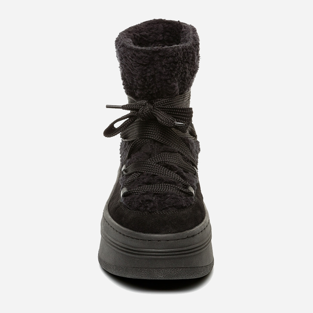 Śniegowce damskie niskie Steve Madden Haddy Bootie SM11002774-184 38 23.8 cm Czarne (8720857193183) - obraz 3