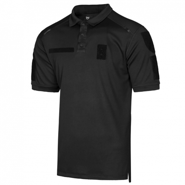 Поло футболка мужская тактическая полевая универсальная для силовых структур Camotec 1801 XXL Черный (SK-N1801XXLS) - изображение 1