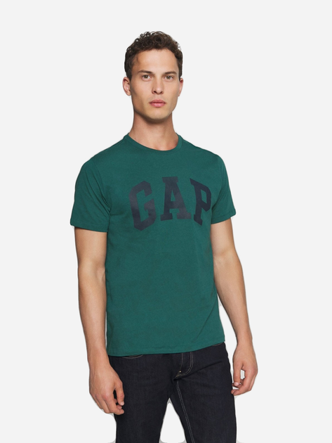 Футболка мужская GAP 550338-52 M June Bug 19-5414 Зеленая ...
