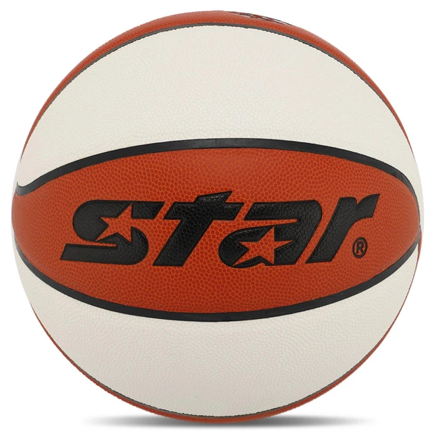 М'яч баскетбольний STAR CHAMPION BB316-25 №6 PU помаранчевий-білий - изображение 6